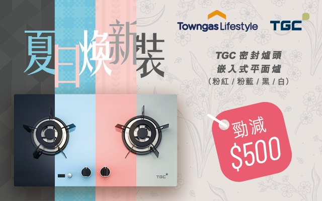 彩色煮食爐, 嵌入式煮食爐, TGC, 煤氣公司